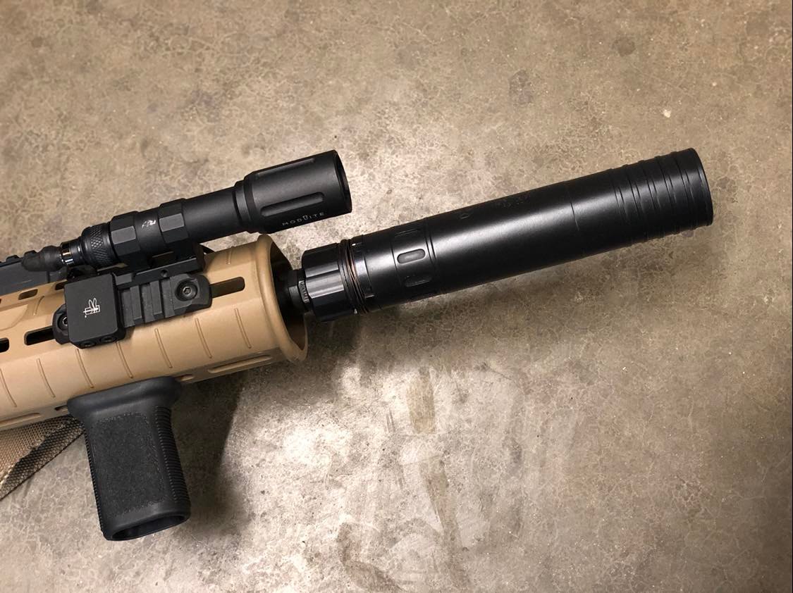 Liberty Suppressors Agent silenziatore per carabina 5.56 HUB