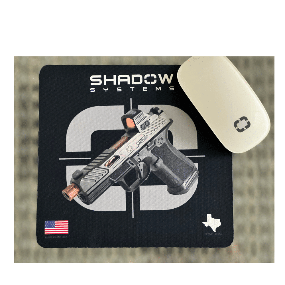 Shadow Systems Gear Pistol Mouse Pad tappetino per mouse
