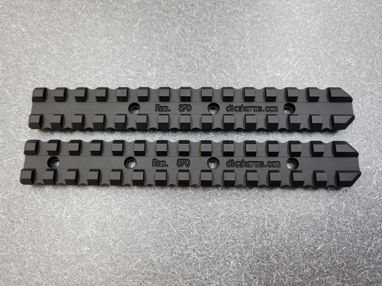Dlask Arms Shotgun Parts Picatinny Rail for Remington 870 Shotguns rotaia Picatinny
