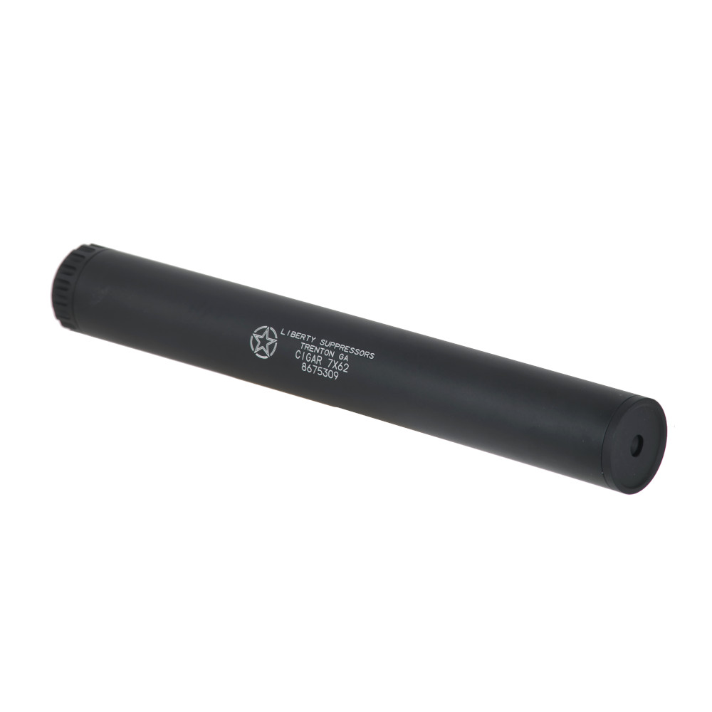 Liberty Merch Faux Silencer Cigar Vault in alluminio