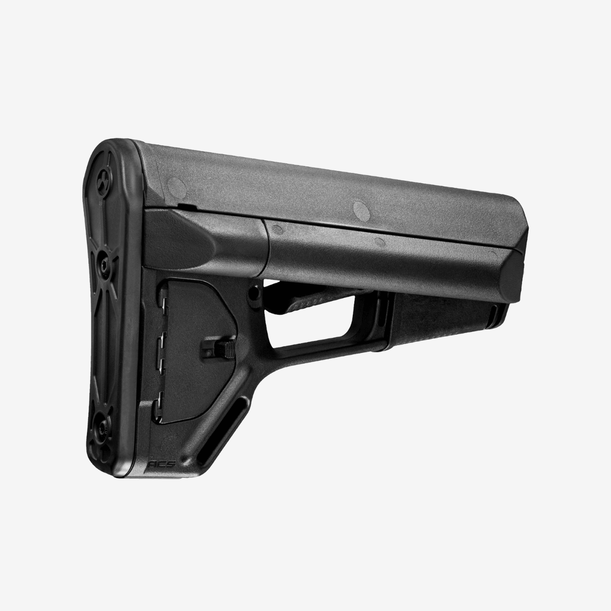 Magpul ACS calcio Mil-Spec nero con vano portaoggetti