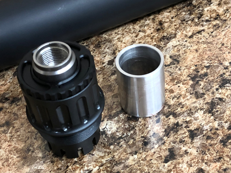 Liberty Suppressors Adapters Booster Lockout Bushing boccola per canna fissa