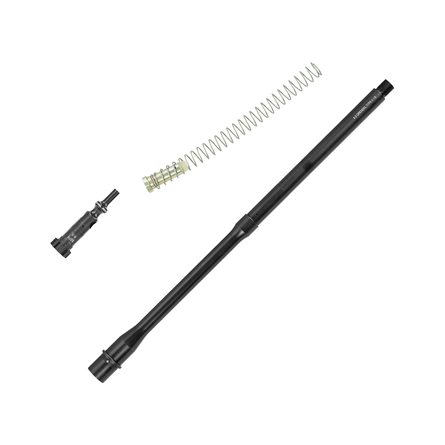 ZRO Delta Firearm Parts 18″ 6.5 Grendel Mid Barrel + Bolt/Buffer/Spring Kit canna