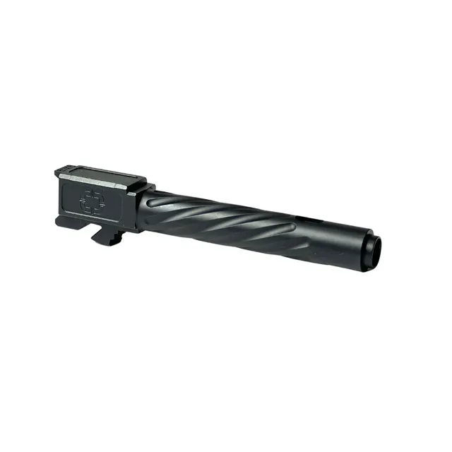 Shadow Systems Barrels Full-Size Spiral Fluted Black Barrel (DR920P) canna nera
