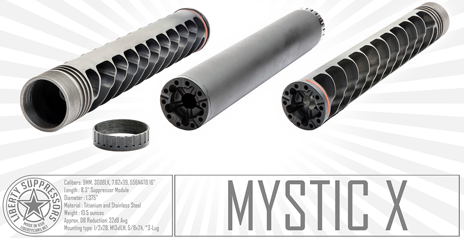 Liberty Suppressors Silencer Kits Ultimate Suppressor Pack kit silenziatori .22 LR–.300 Win Mag