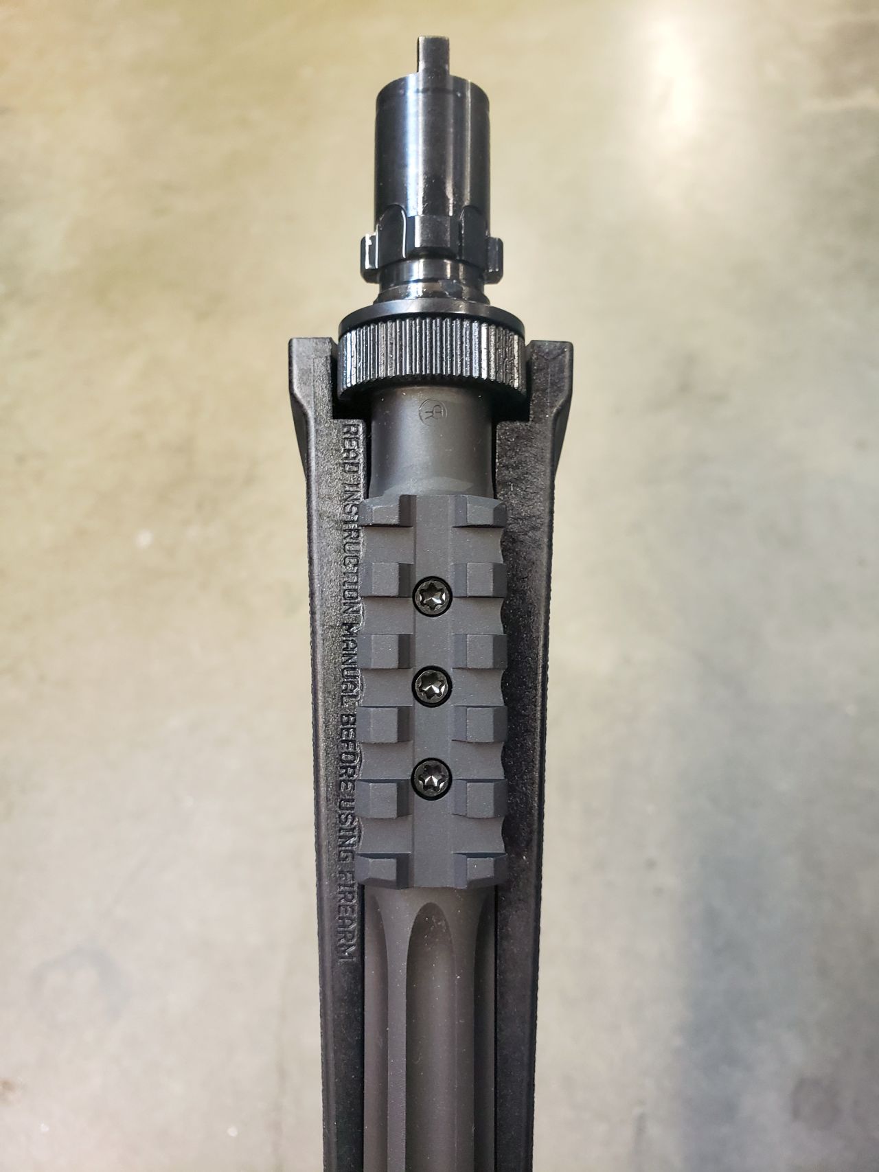 Dlask Arms Rail and Scope Mounts Rail for the Ruger PC9 Takedown Rifle rotaia