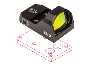 ZRO Delta Mounting Plates US Optics DRS/ Vortex® Viper Plate piastra