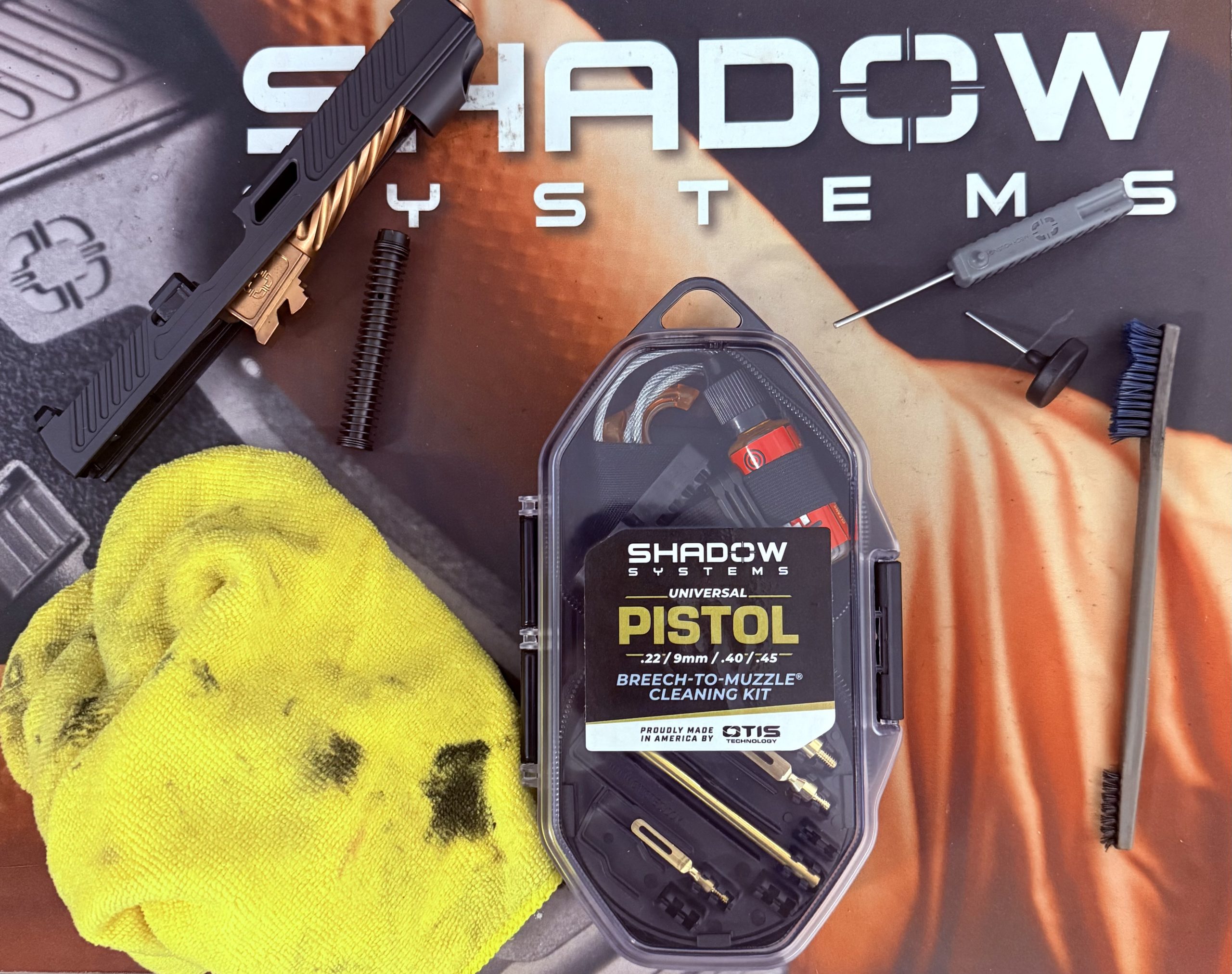 Shadow Systems Gear Pistol Cleaning Kit kit pulizia pistole .22–.45