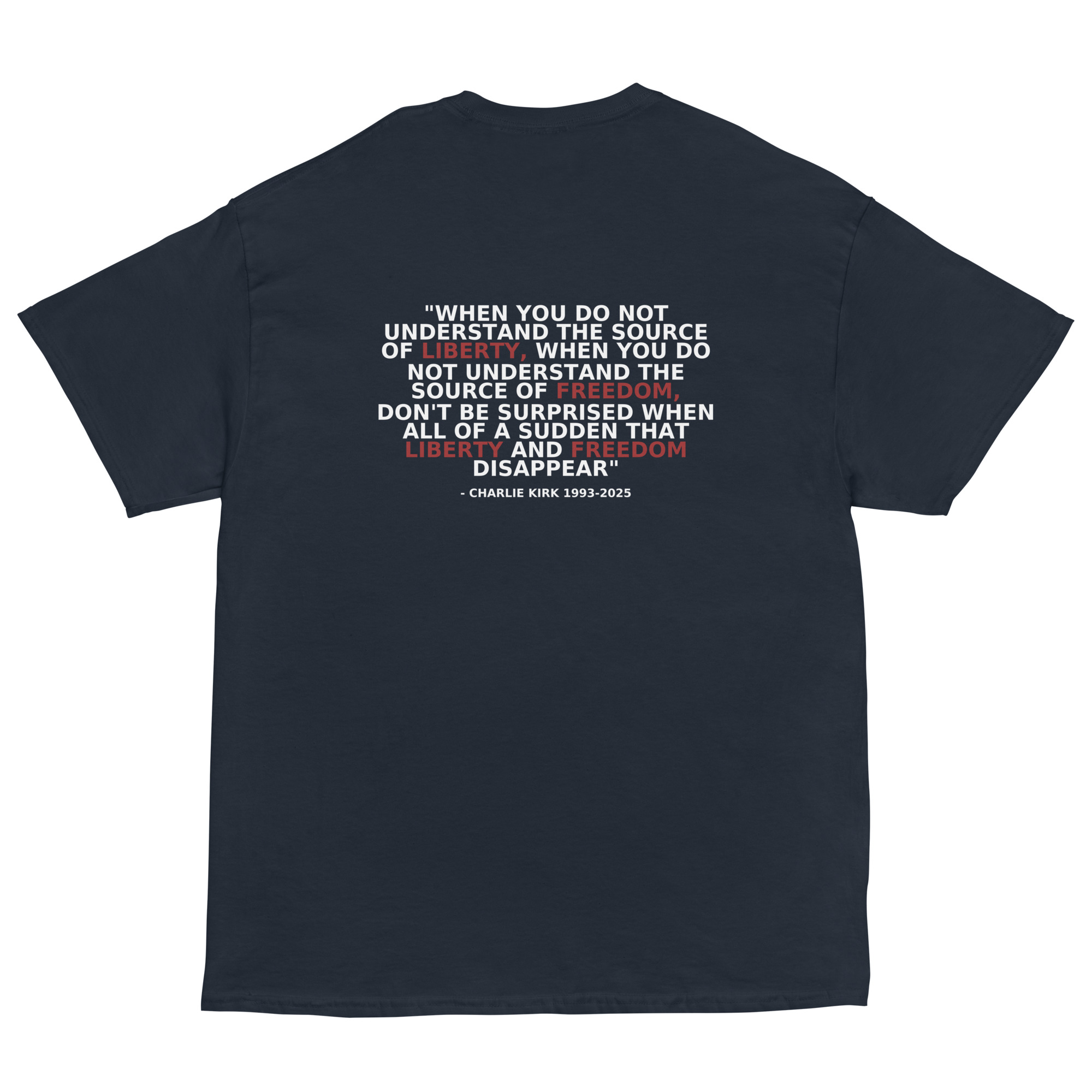Liberty Suppressors Liberty Merch Freedom Classic Tee maglietta in cotone