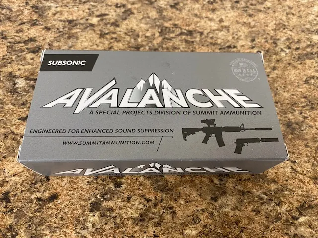 Liberty Suppressors Summit Ammo Avalanche .45 ACP munizioni 230 grani 50 colpi