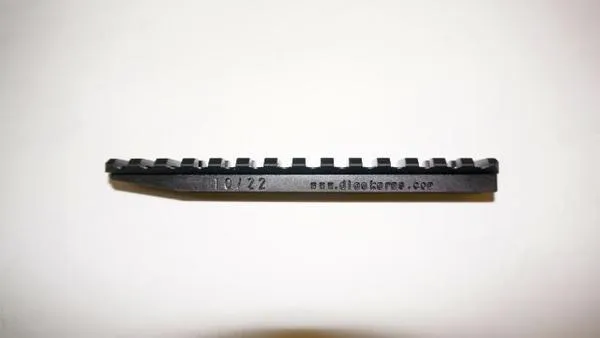 Dlask Arms 10/22, SR 22 & DAR 22 Parts RUGER 10/22 DAR 22 RAILS 10, 20 & 30 MOA rotaia ½ pollice