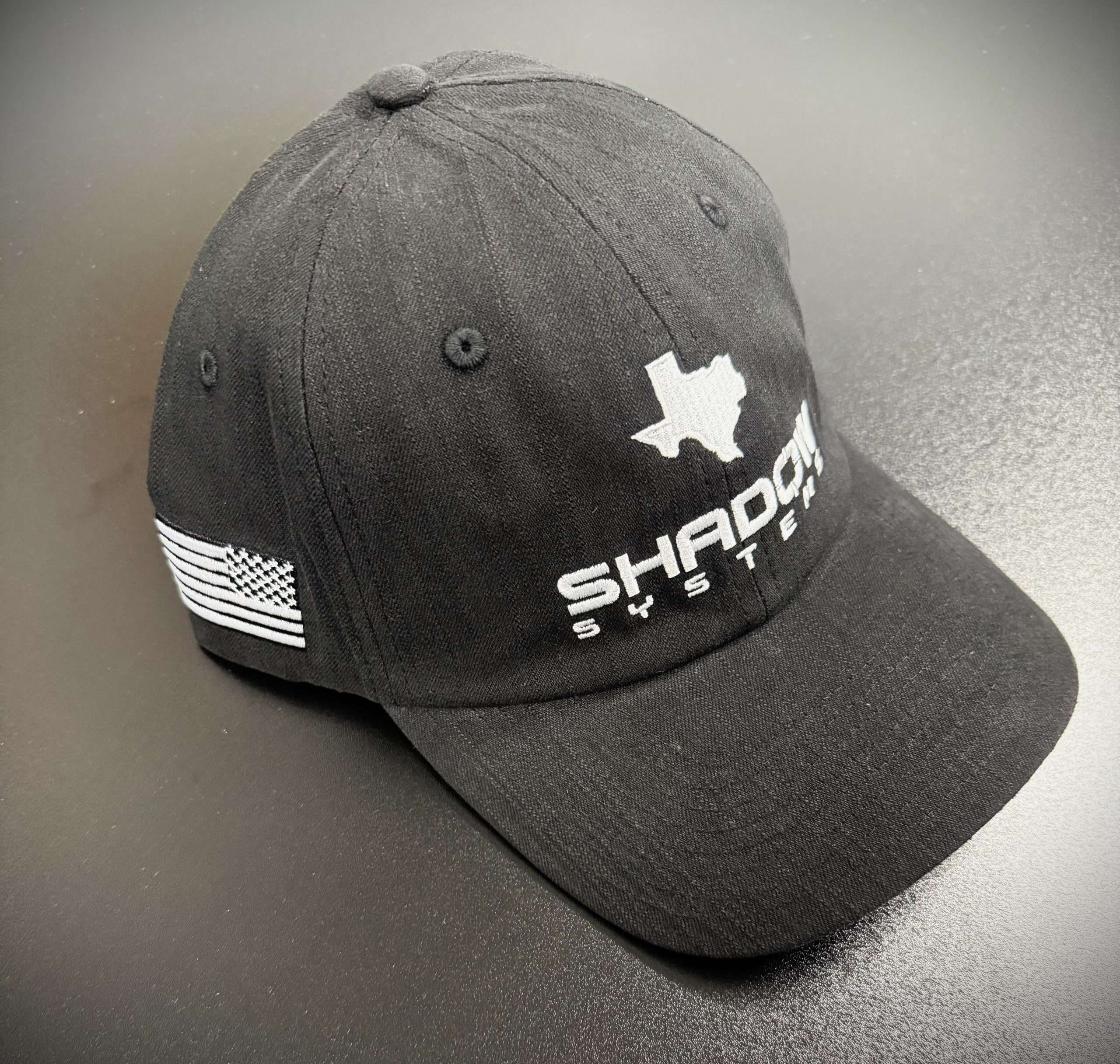 Shadow Systems Clothing Dad Hat cappellino nero regolabile