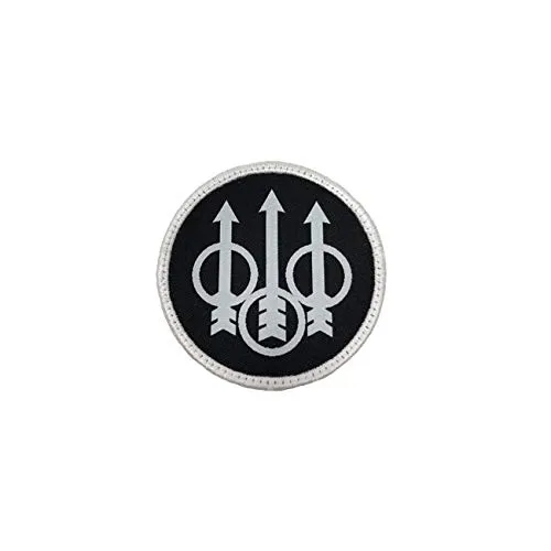 Beretta 90 Series patch in tessuto nera con velcro 7,5 cm