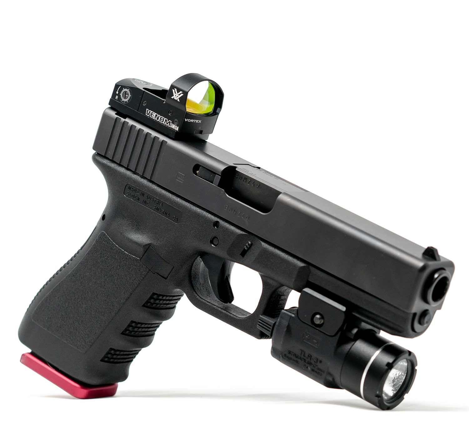 Velocity Triggers Glock Red Dot Mount piastra per red dot Glock