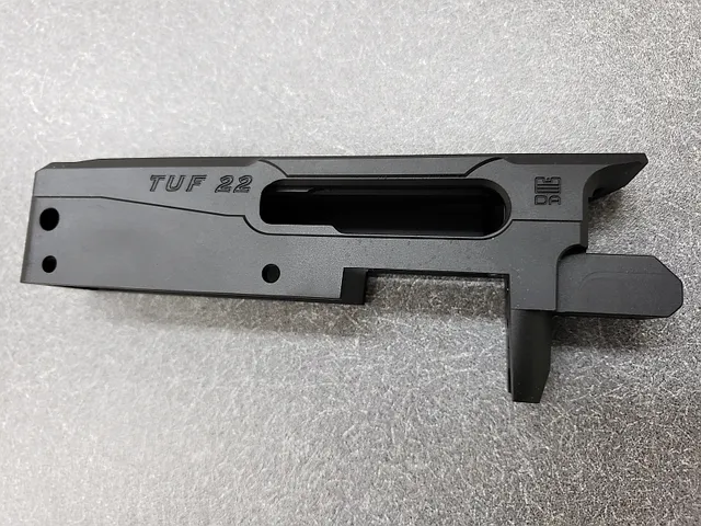 Dlask Arms TUF-22 Receiver, Flat Top ricevitore 7075-T6 nero