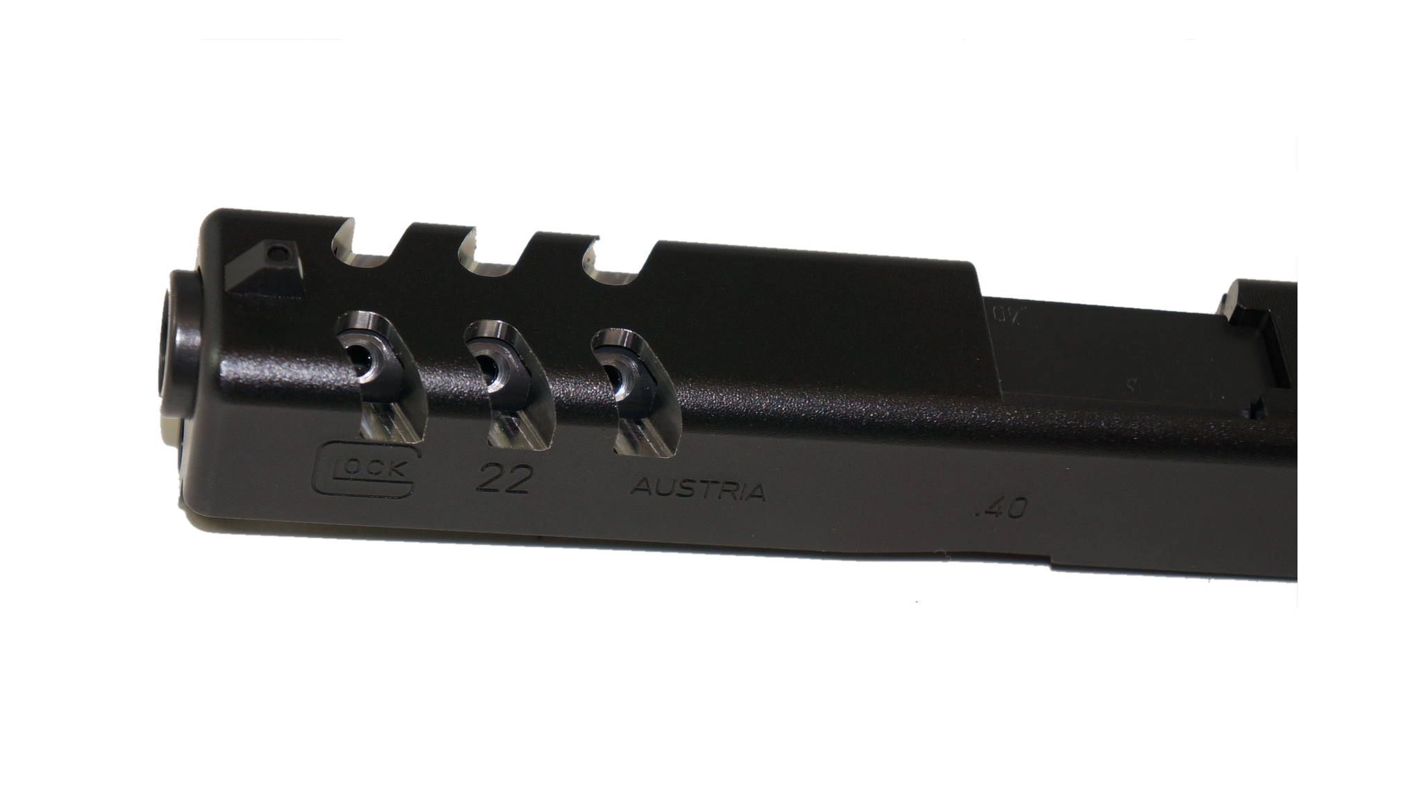Dlask Arms GUNSMITHING SERVICES Glock Barrel / Slide Porting lavorazione su carrello e canna