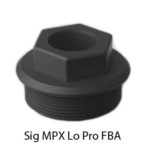Liberty Suppressors Adapters FBA Low Profile adattatore per canna fissa in alluminio