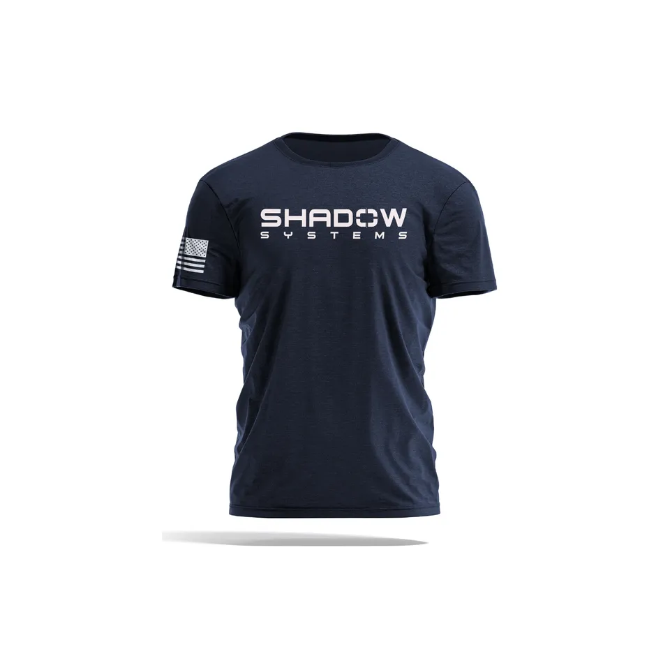 Shadow Systems Clothing Shirt maglietta blu navy per uso quotidiano