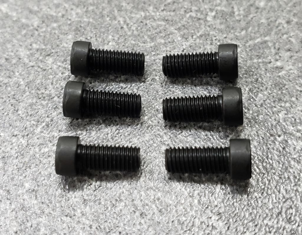 Dlask Arms Rail and Scope Mounts 6×48 tpi Torx Head Screws, viti Torx 6 pezzi, lunghezza a scelta