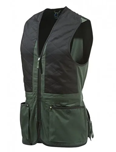 Beretta DT Series gilet da tiro unisex verde nero imbottito