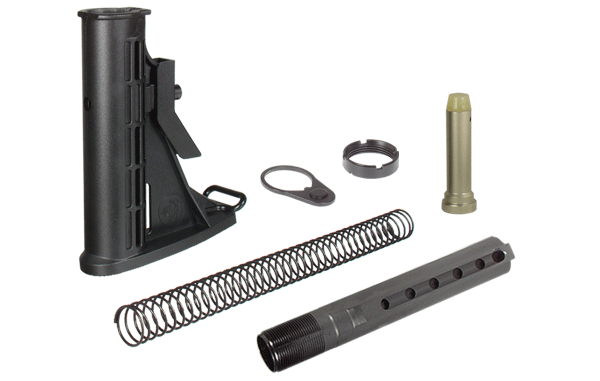 UTG U6 calcio AR-15 kit mil-spec 6 posizioni nero