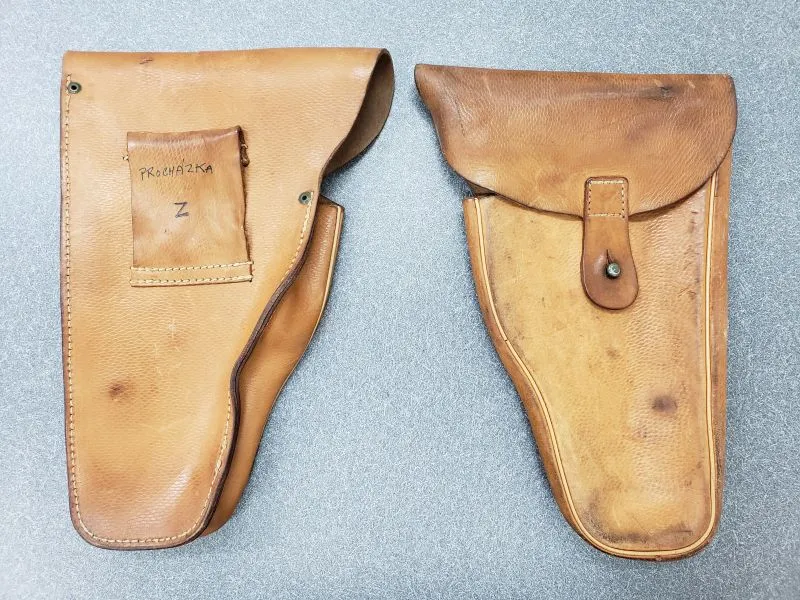 Dlask Arms Rifle Parts Vz.61 Skorpion Holster Previously Issued Czech Army Mil-Surp fondina