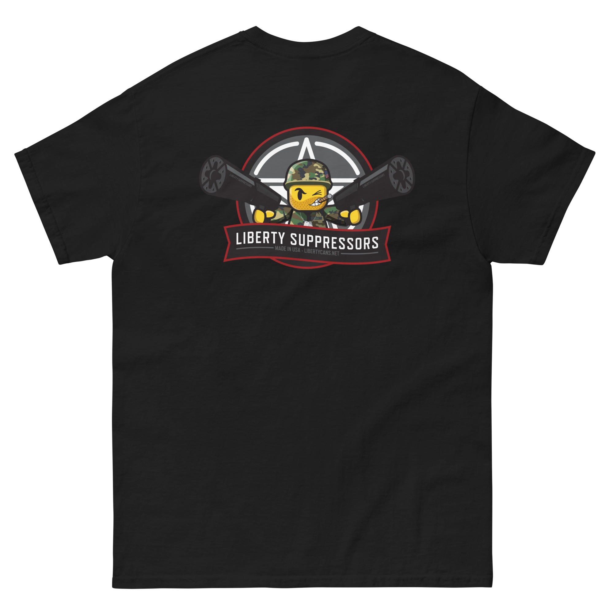 Liberty Suppressors Liberty Merch Lego Man Classic T-shirt in cotone