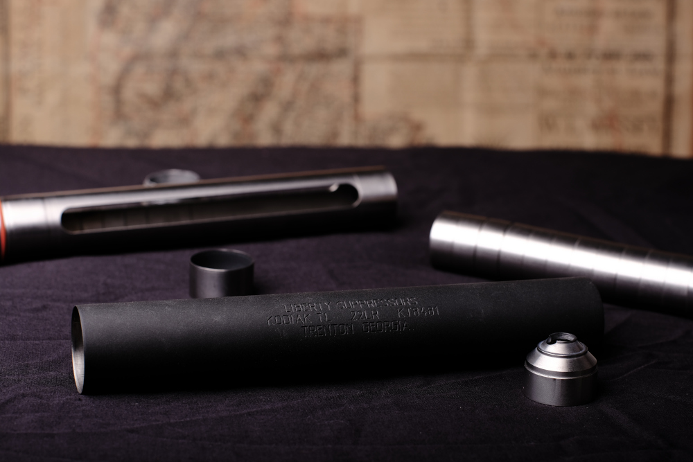 Liberty Suppressors Kodiak TL upgrade a baffle impilati