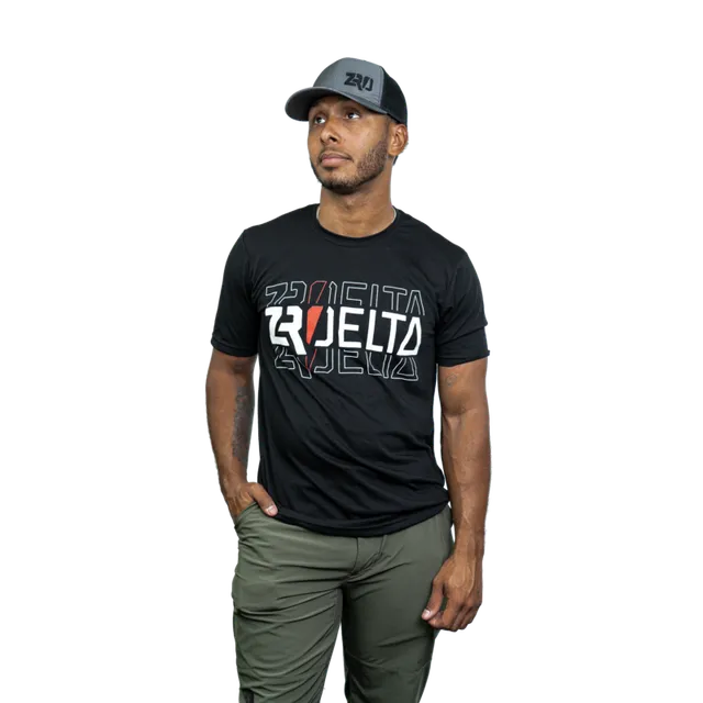 ZRO Delta Double Vision T-shirt nera