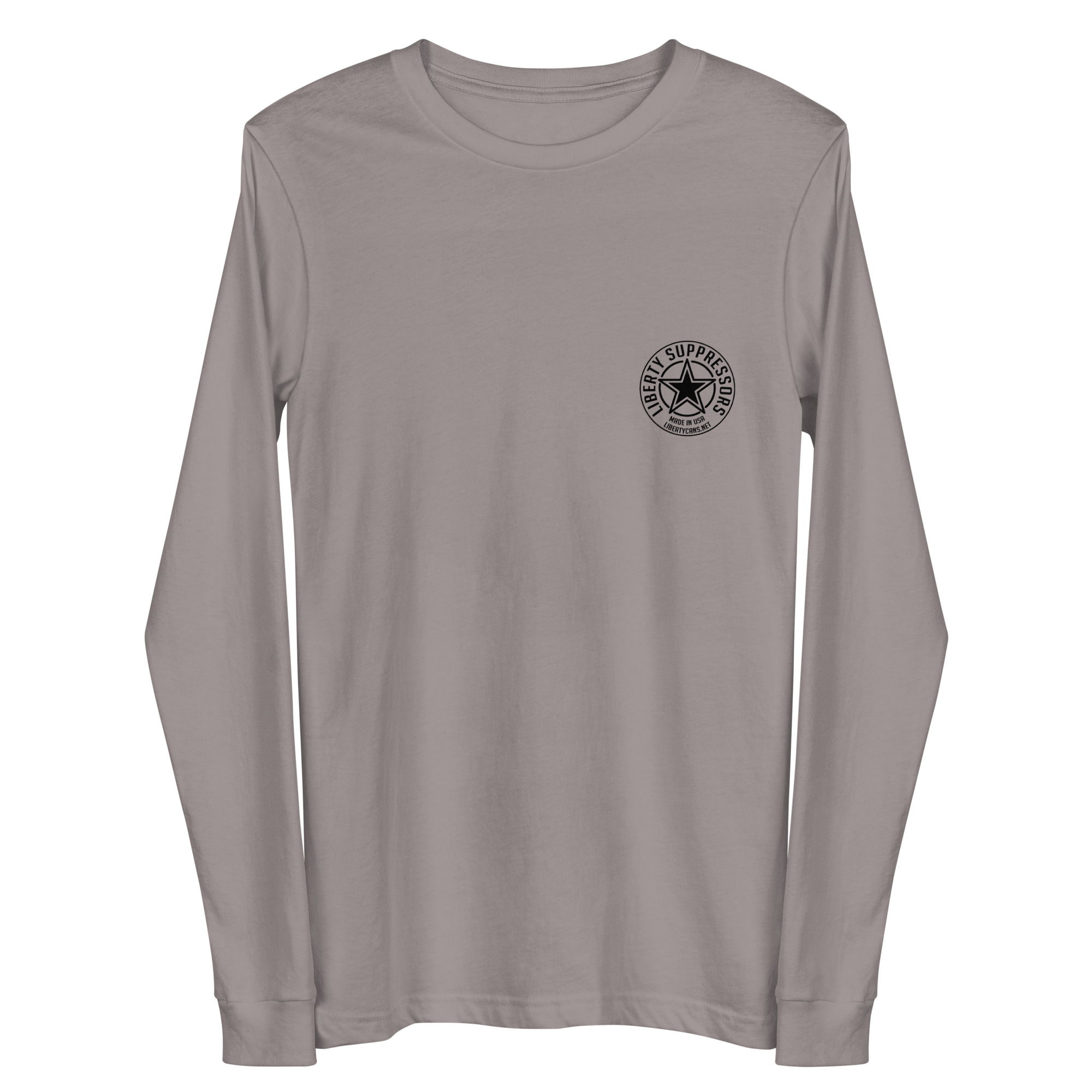 Liberty Suppressors Liberty Merch Long Sleeve Lego Man Tshirt manica lunga in cotone