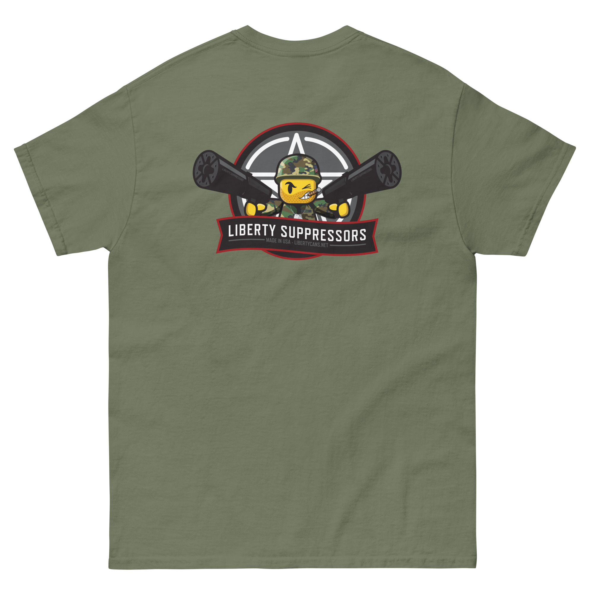 Liberty Suppressors Liberty Merch Lego Man Classic T-shirt in cotone