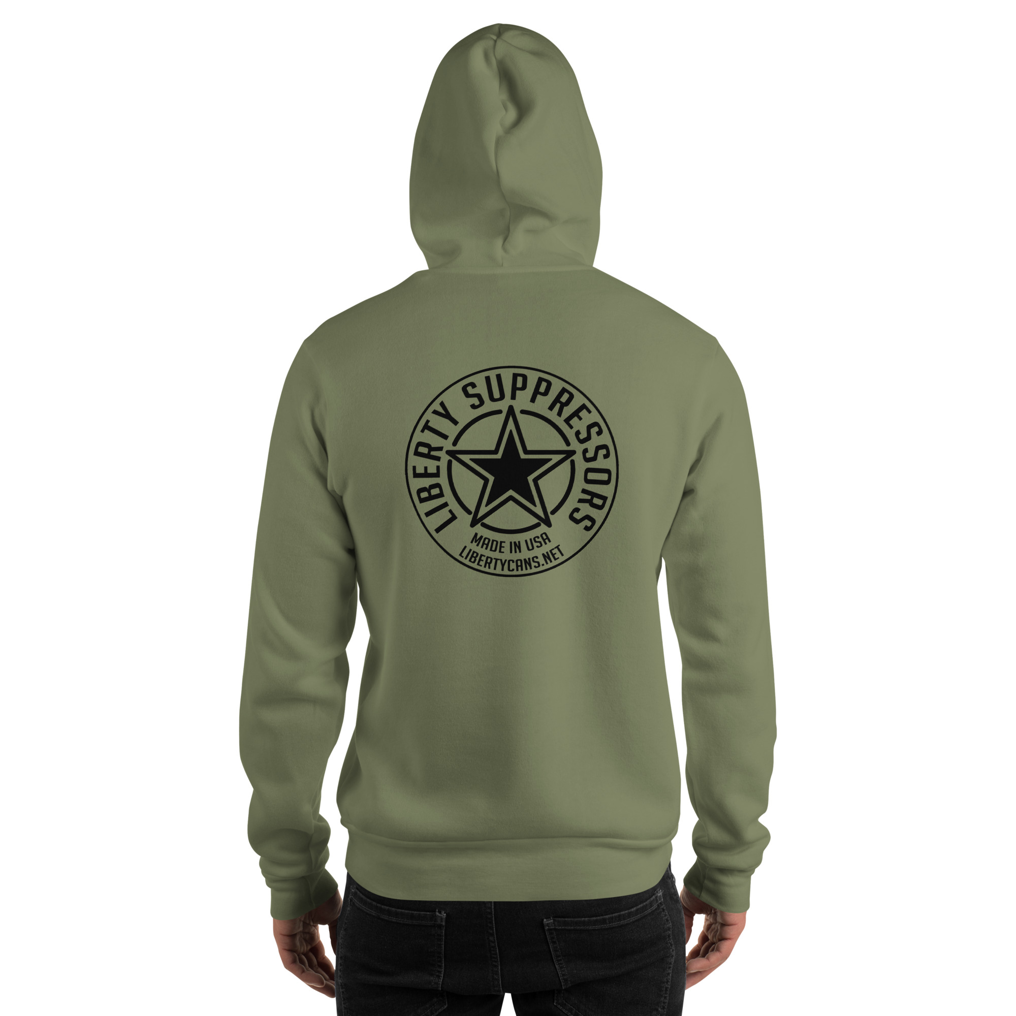 Liberty Suppressors Liberty Merch Hoodie felpa con tasca frontale