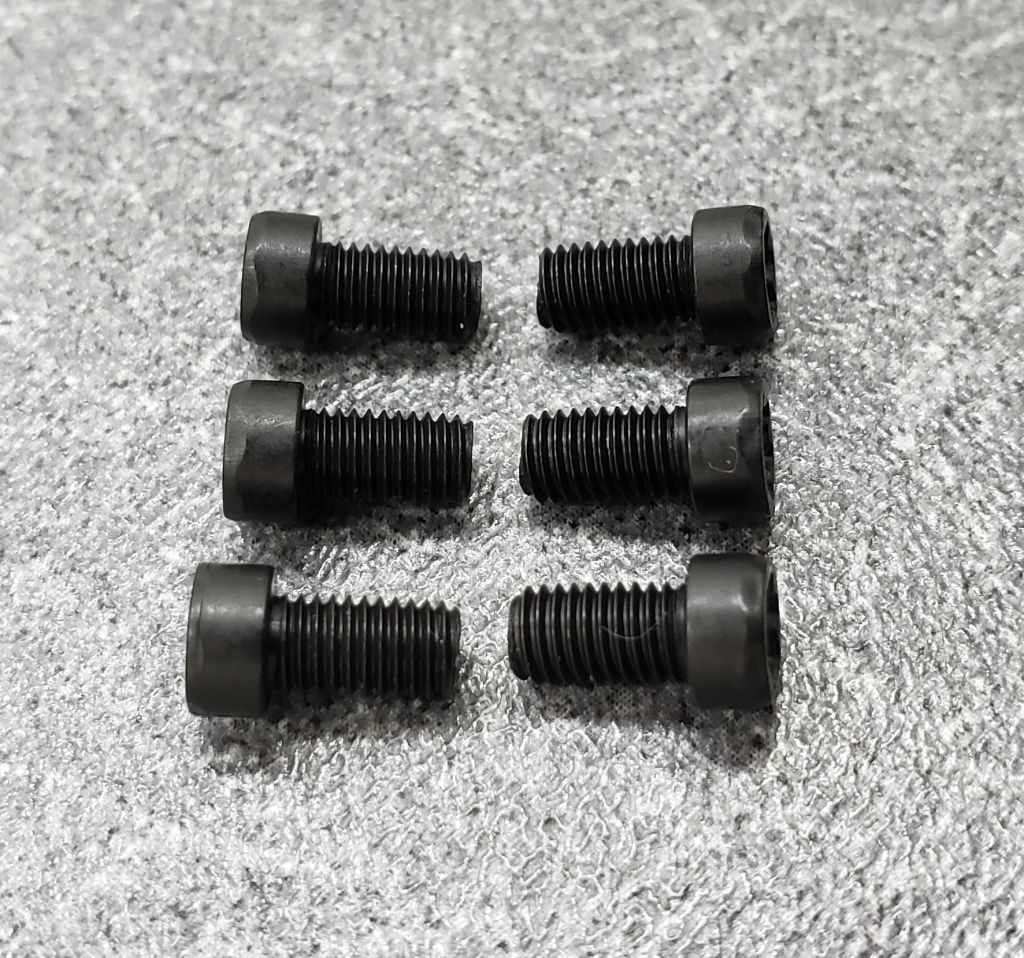 Dlask Arms Rail and Scope Mounts 6×48 tpi Torx Head Screws, viti Torx 6 pezzi, lunghezza a scelta