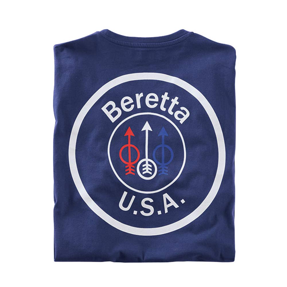 Beretta 90 Series Vintage Logo T-Shirt Team USA maglietta cotone