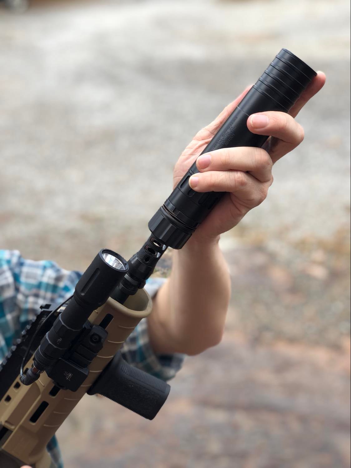 Liberty Suppressors Agent silenziatore per carabina 5.56 HUB