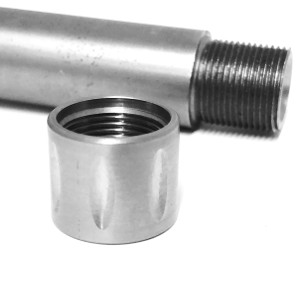 Liberty Suppressors Parts Stainless Steel Thread Protector proteggi filetti in acciaio inox opaco