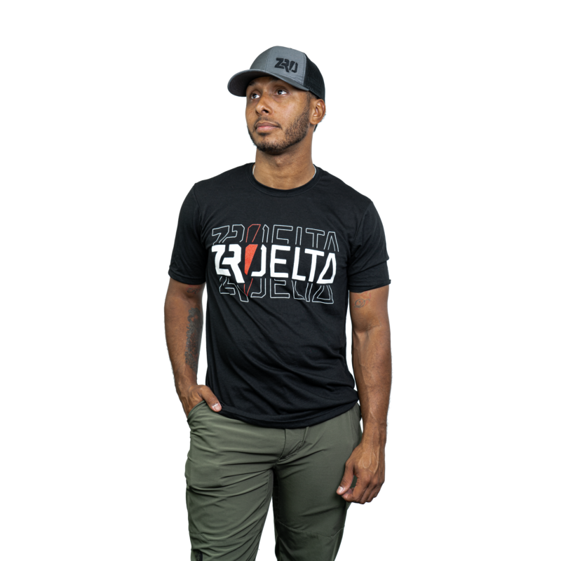 ZRO Delta Double Vision T-shirt nera