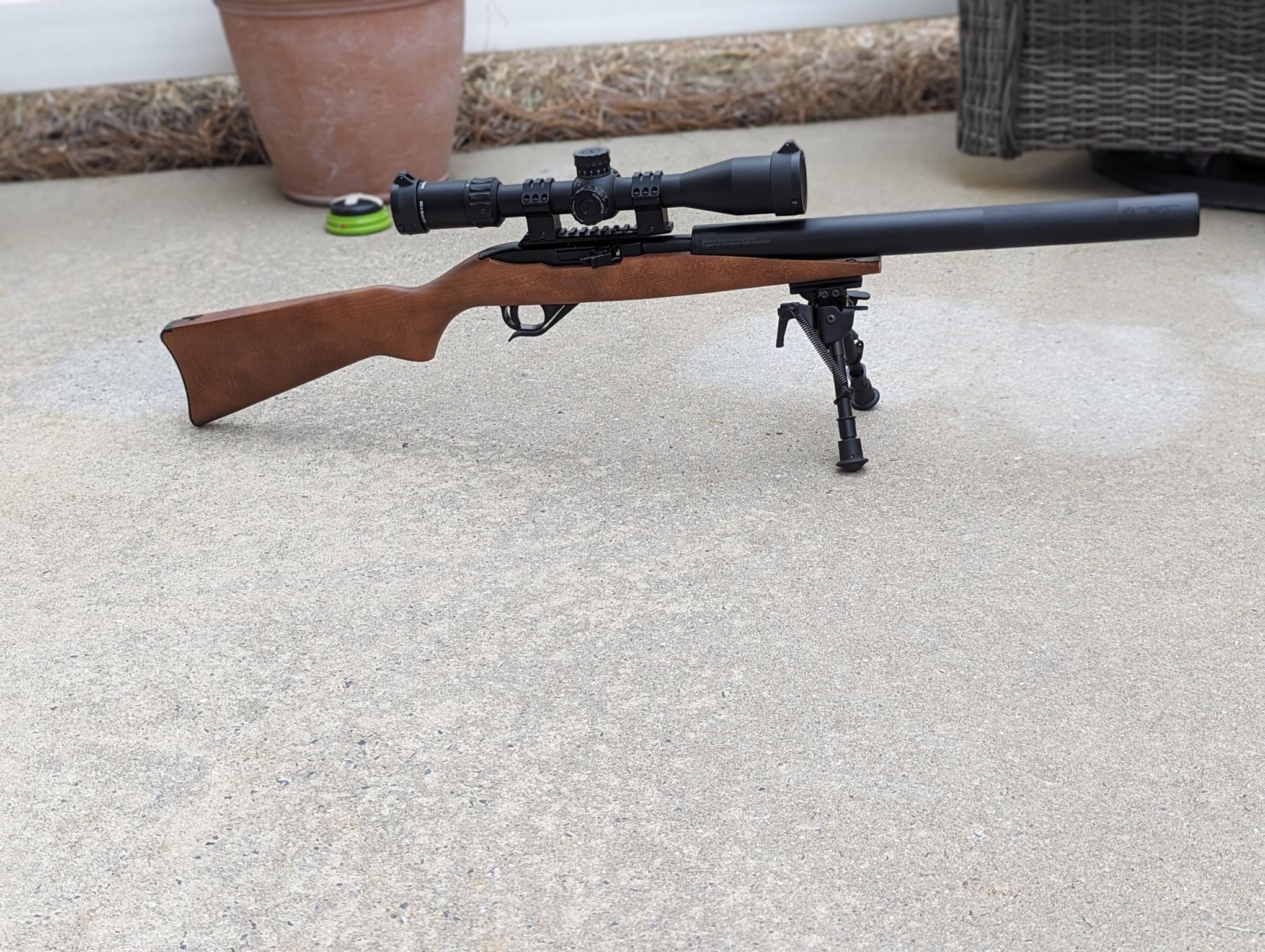 Liberty Suppressors IDF 10/22 soppressore integrale fissaggio permanente
