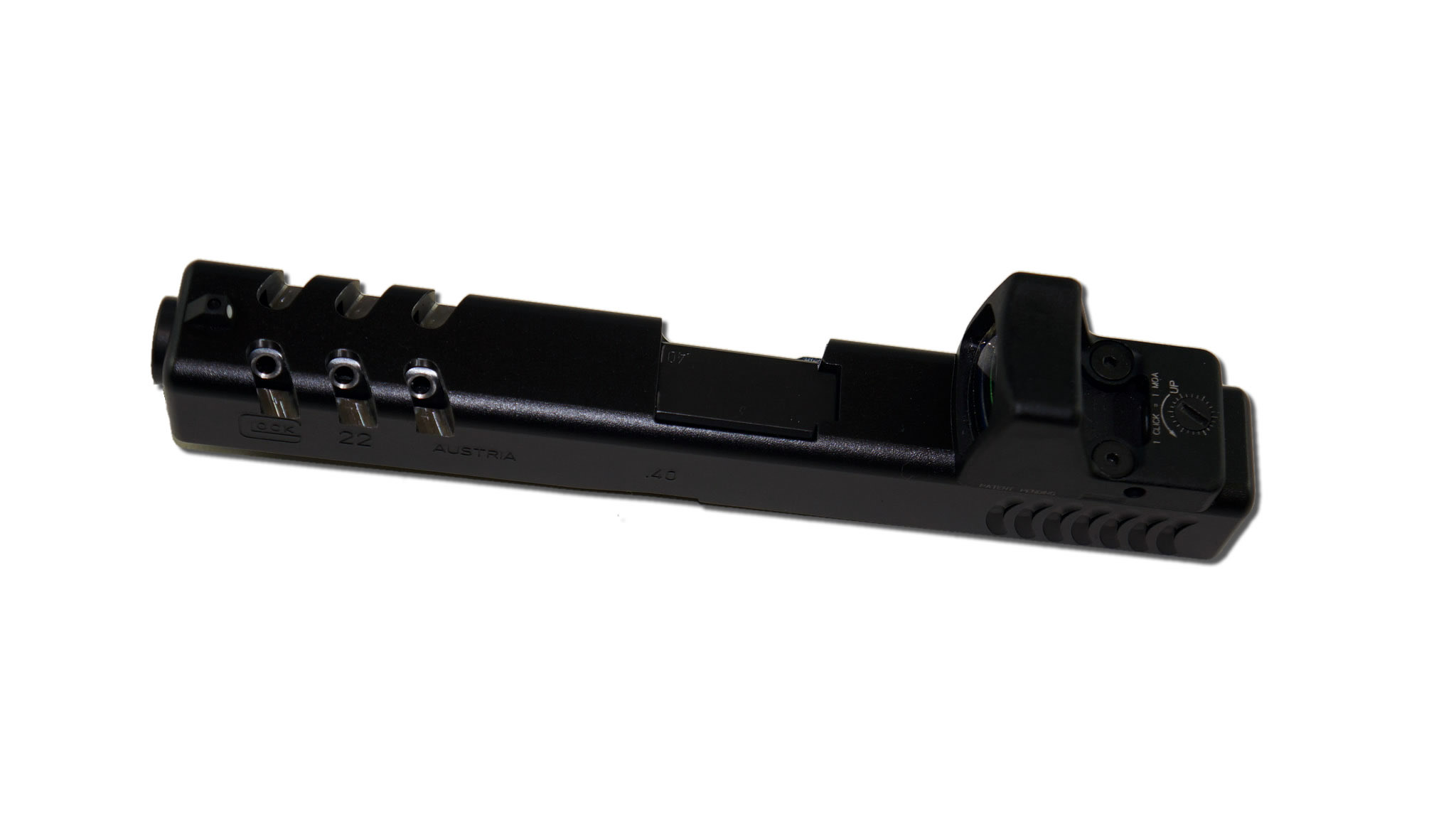Dlask Arms Gunsmithing Services Slide Cut per Red Dot Sight, fresatura carrello