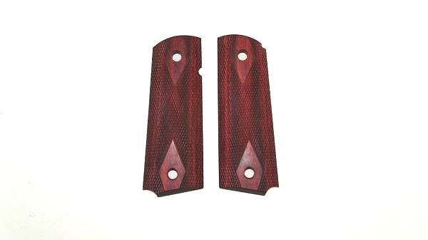 Dlask Arms Stocks and Grips 1911 Government & Commander guancette palissandro zigrinate