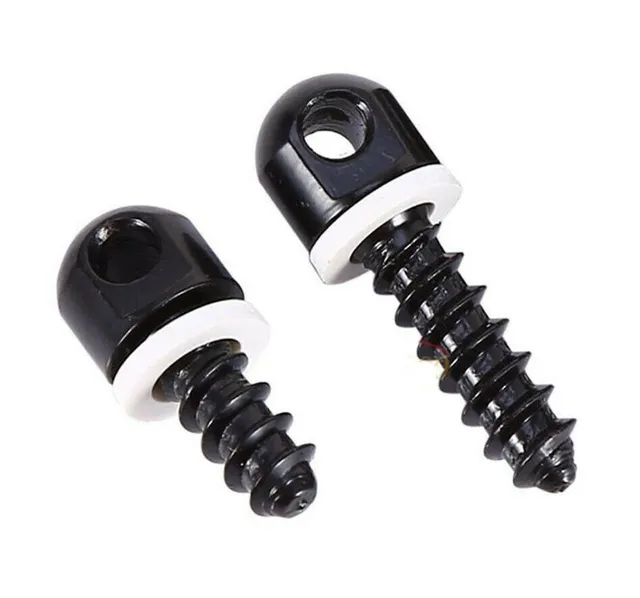 Dlask Arms Rifle Parts perni attacco cinghia in acciaio 2 pezzi neri