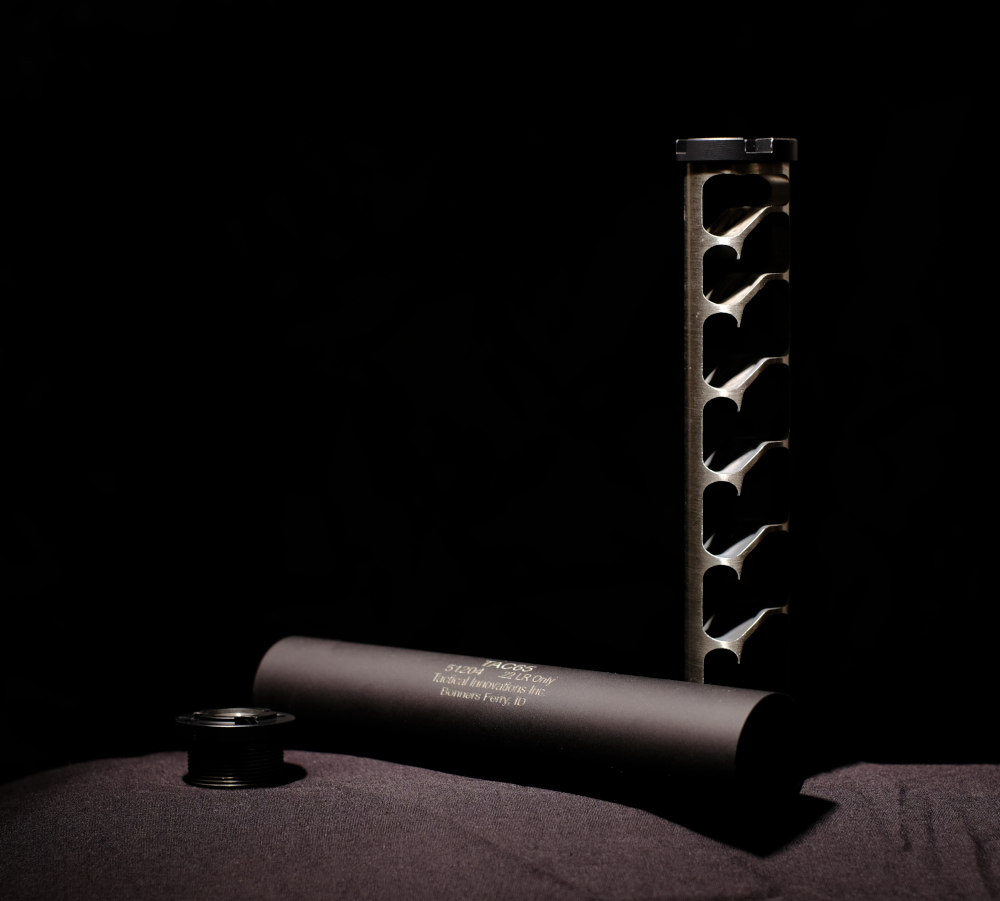 Liberty Suppressors Kodiak TL upgrade a baffle impilati