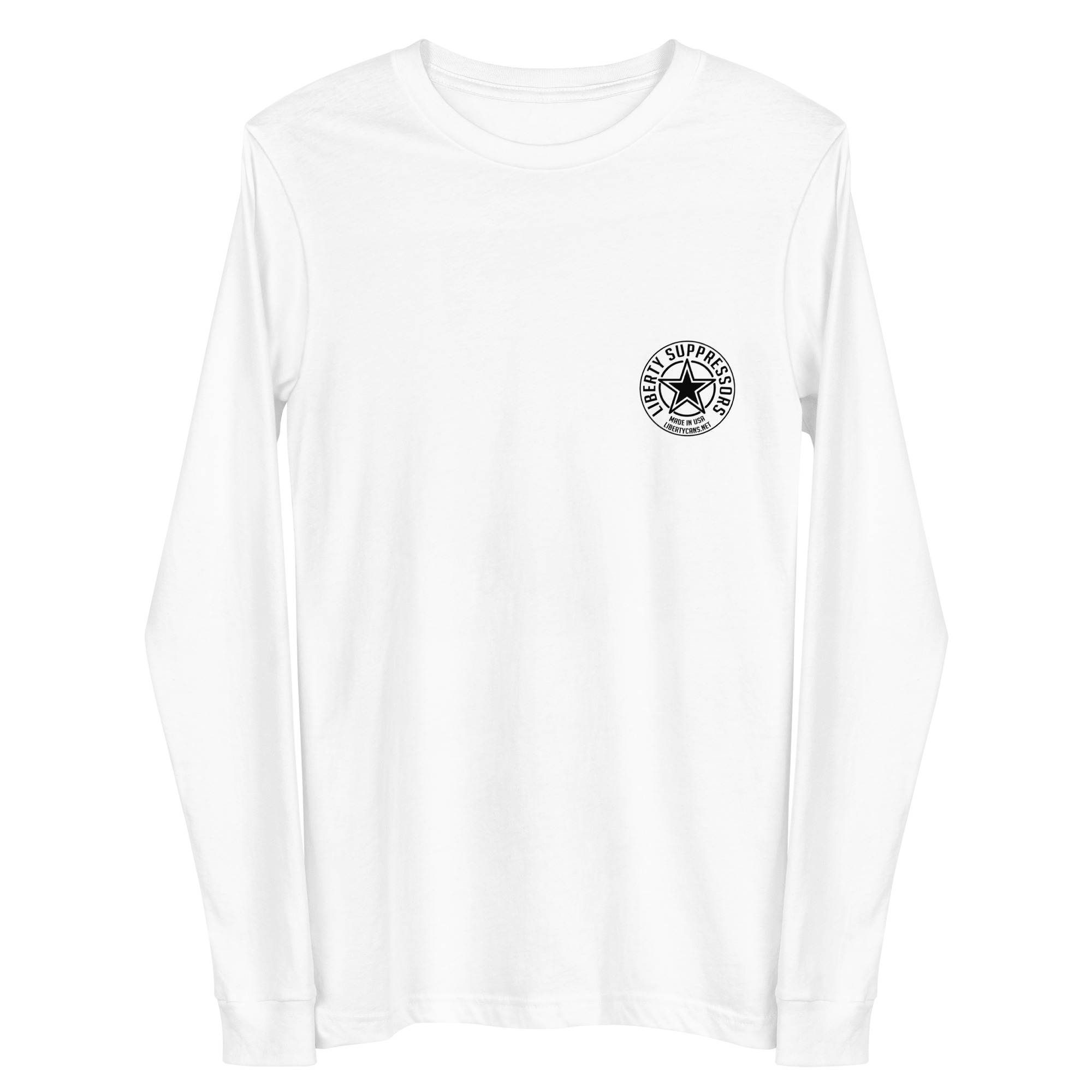 Liberty Suppressors Liberty Merch Long Sleeve Lego Man Tshirt manica lunga in cotone