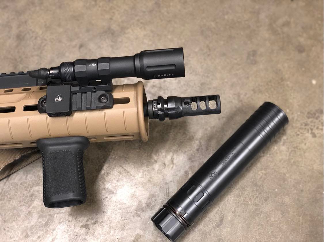 Liberty Suppressors Agent silenziatore per carabina 5.56 HUB